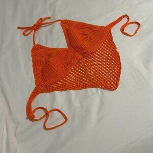Orange Fashion Nova Crochet